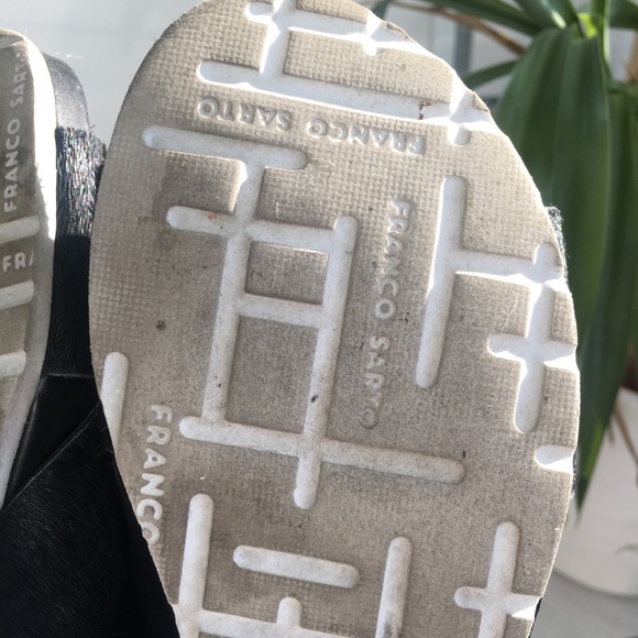 Franco Sarto Horsehair Slides - Picture 2 of 5